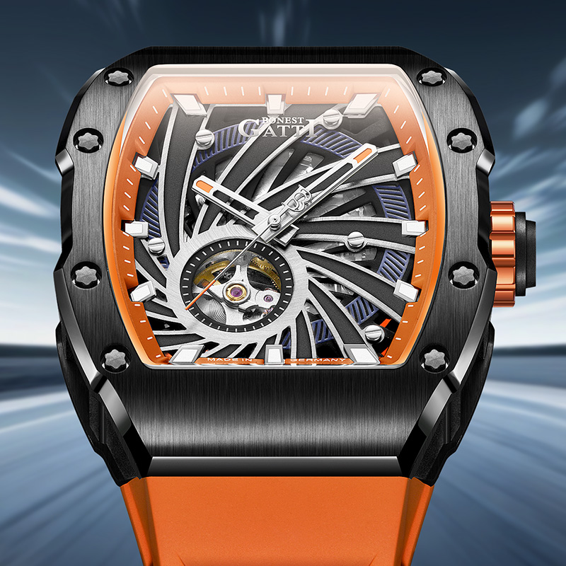 Rubber Strap Diver - BONEST GATTI Top Germany Phantom Speed