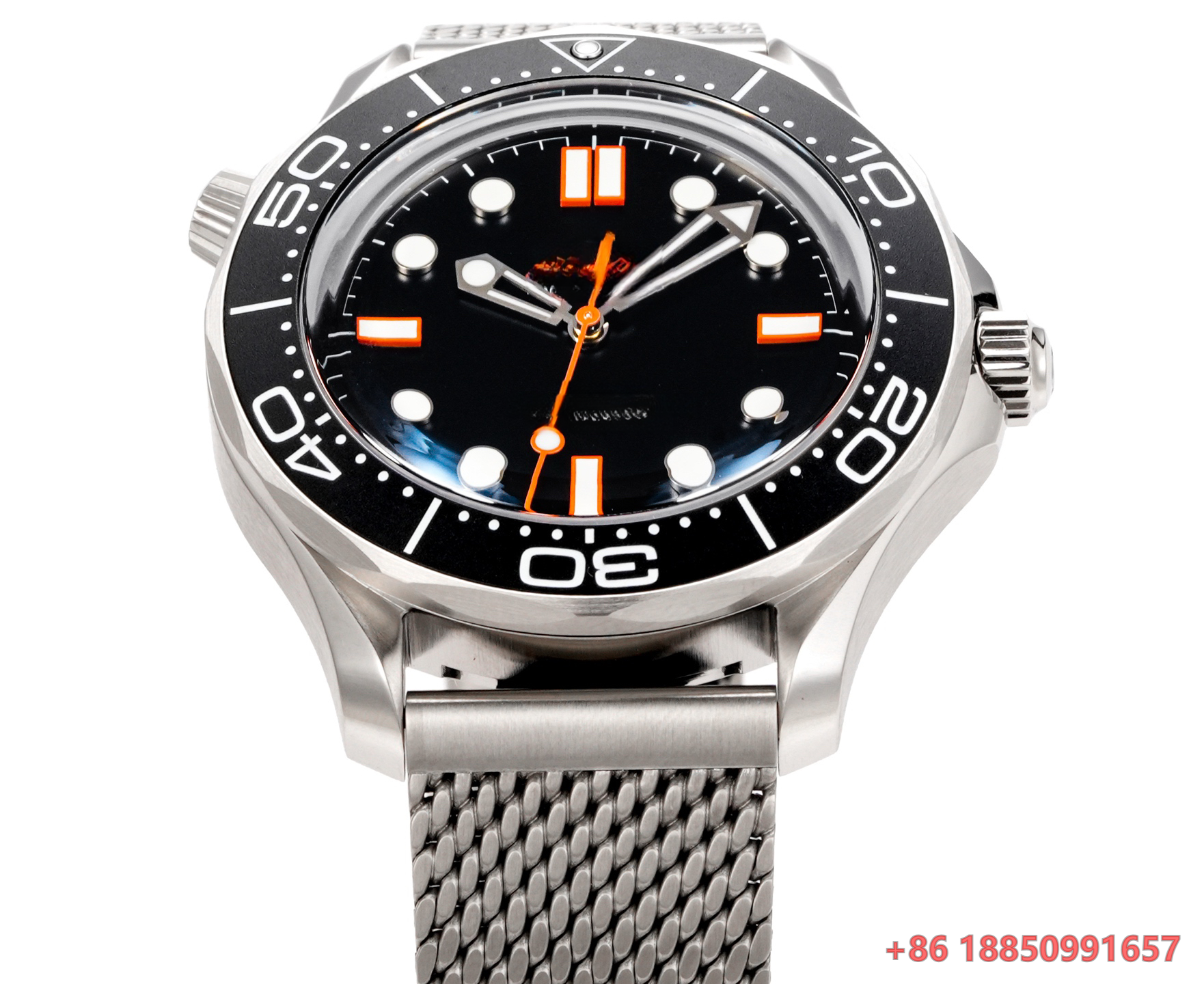 42mm Diver Style Automatic Mec - огляд і ціна Rubber Strap Diver
