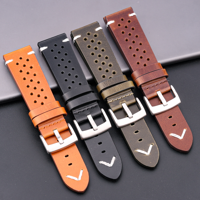 Breathable Genuine Leather Qui - огляд і ціна Nato Strap Nylon
