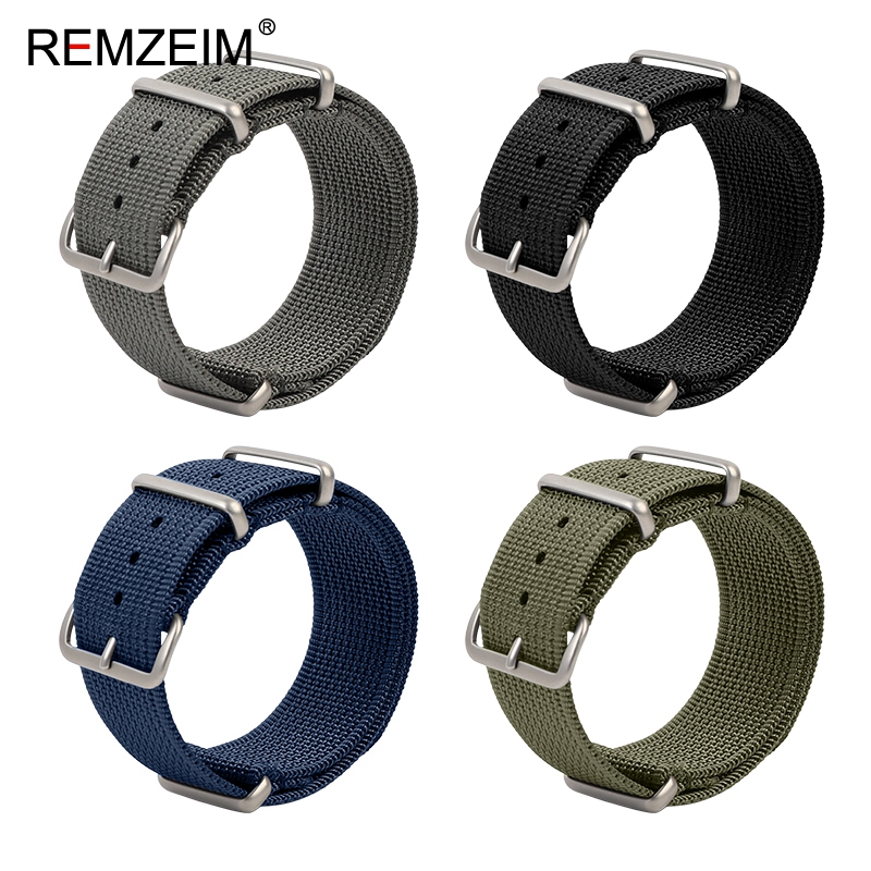 New Ribbed Nylon Watch Strap 1 - огляд і ціна Canvas Strap Watch