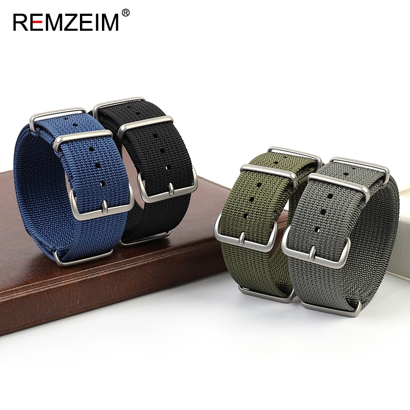 New Ribbed Nylon Watch Strap 1 - огляд і ціна Canvas Strap Watch