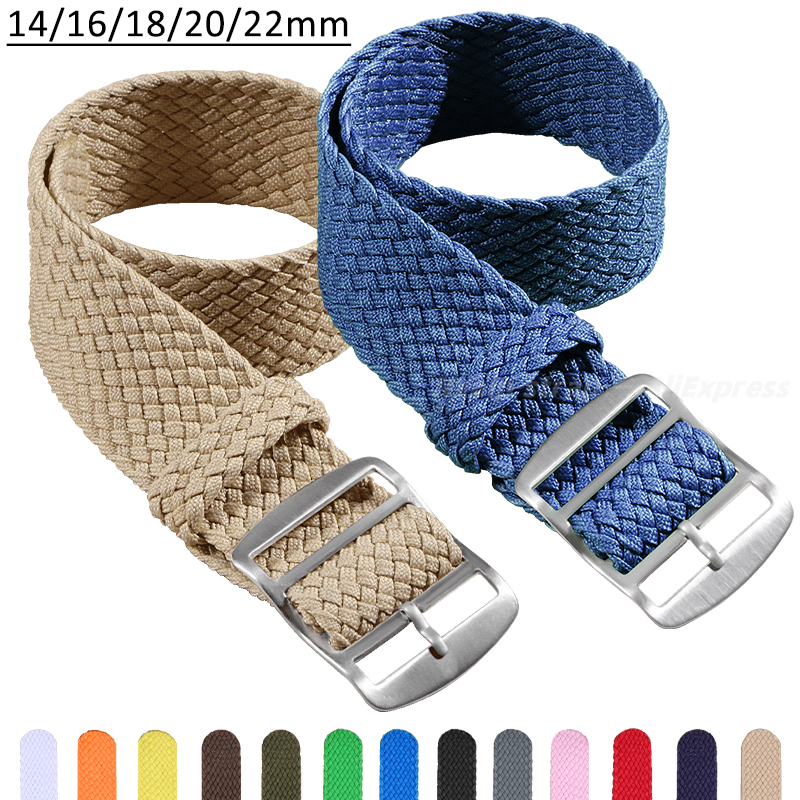 14mm 16mm 18mm 20mm 22mm Nylon - огляд і ціна Perlon Strap Woven