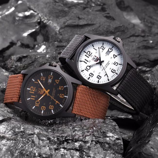 Men'S Quartz Watch Student Sim - огляд і ціна Tropic Strap Vintage