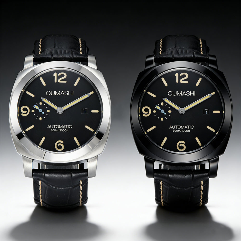 44mm Men's watch Seagull st255 - огляд і ціна Stainless Bracelet Diver