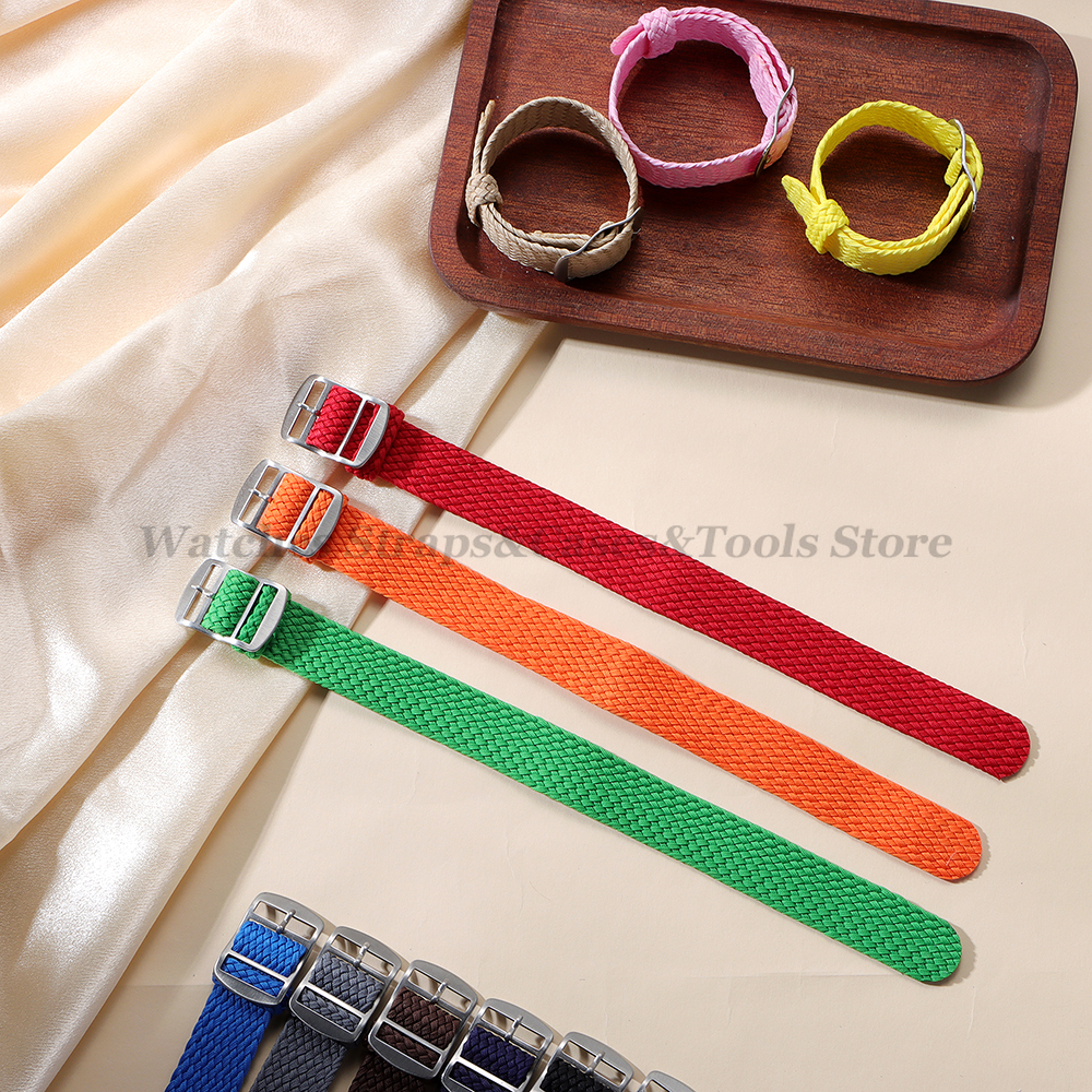 14mm 16mm 18mm 20mm 22mm Nylon - огляд і ціна Perlon Strap Woven