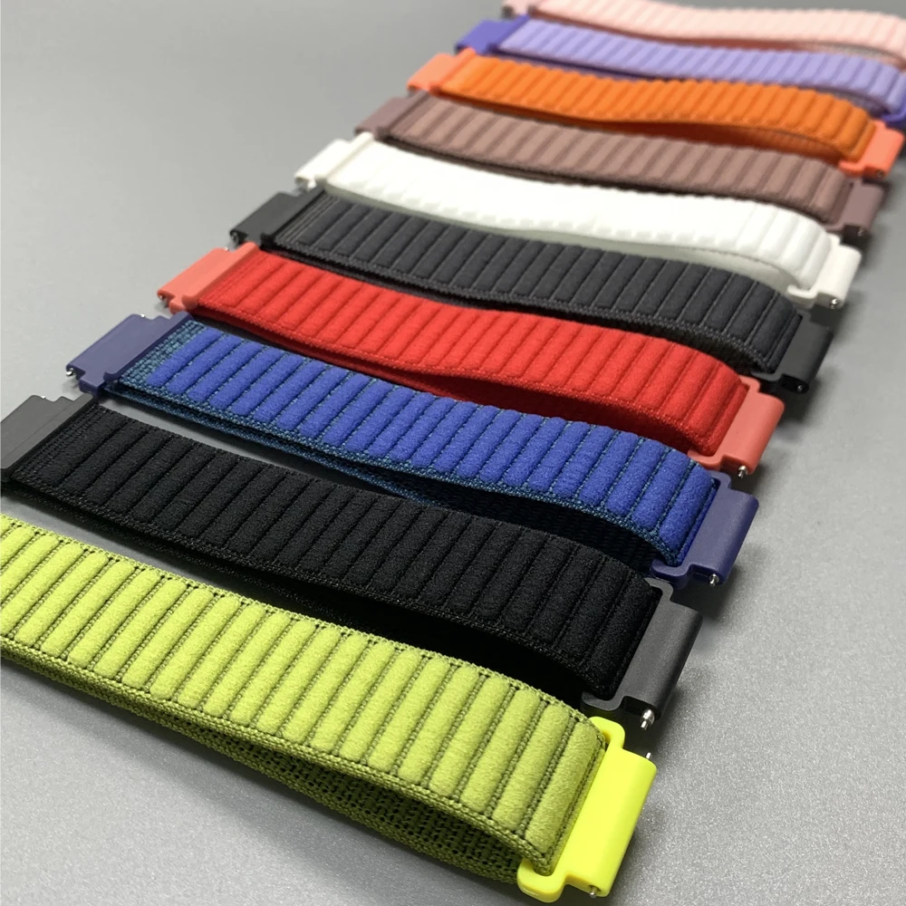 22mm Nylon Band For Xiaomi Wat - огляд і ціна Sport Loop Velcro