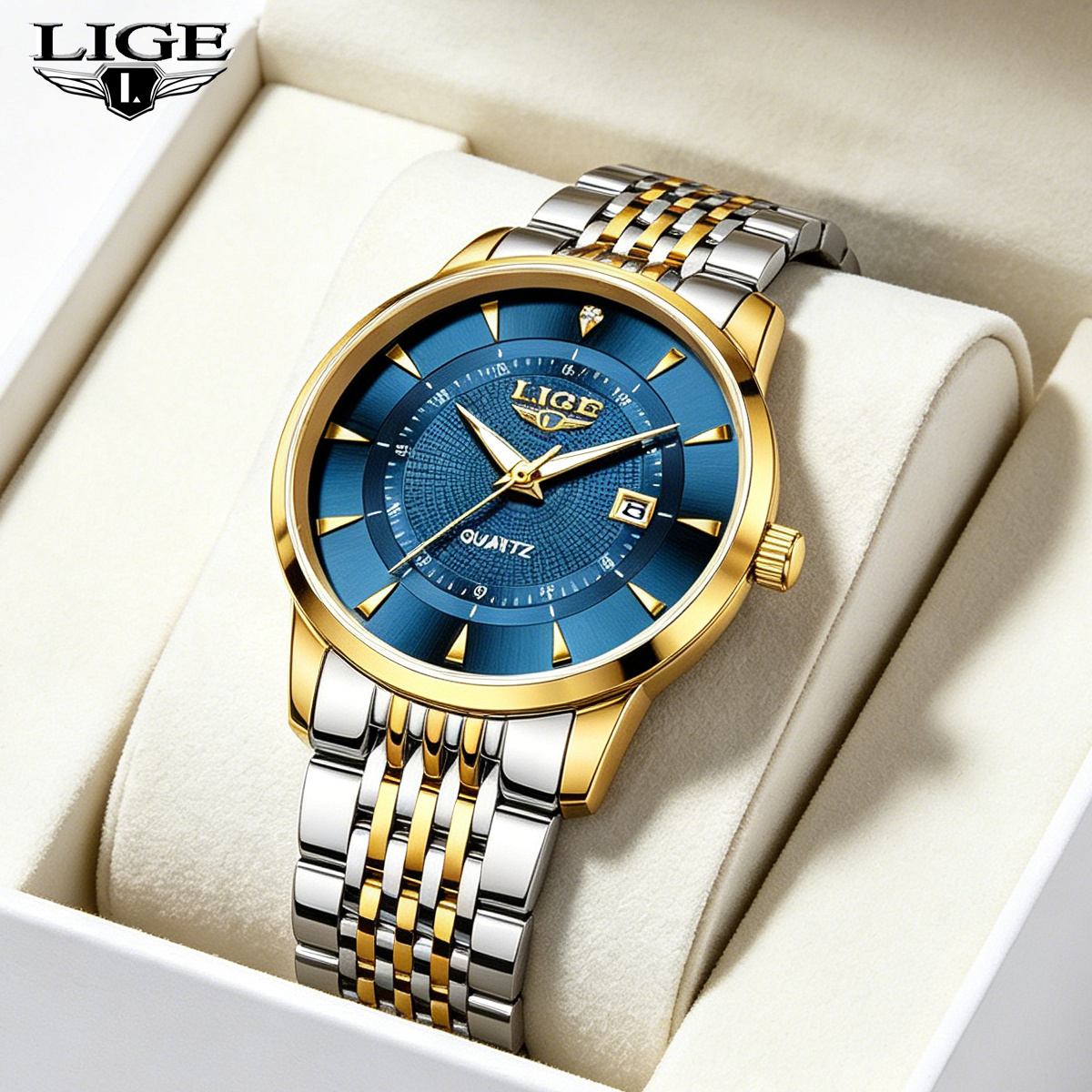 LIGE New 2025 Luxury Man Watch - огляд і ціна Stainless Bracelet Diver