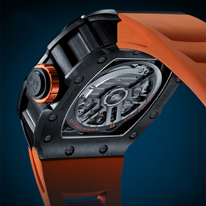 BONEST GATTI Top Germany Phant - огляд і ціна Rubber Strap Diver