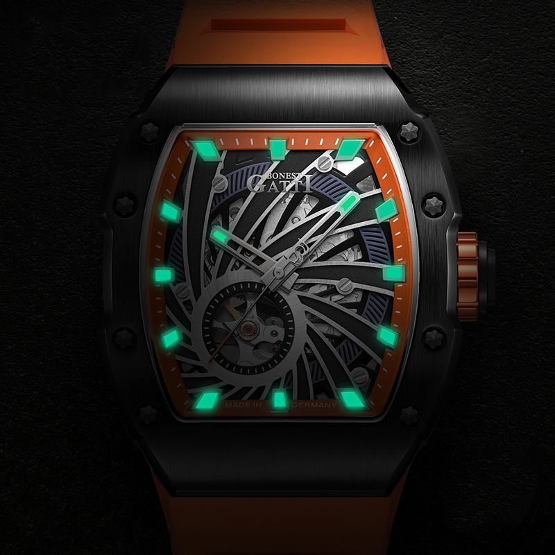 BONEST GATTI Top Germany Phant - огляд і ціна Rubber Strap Diver