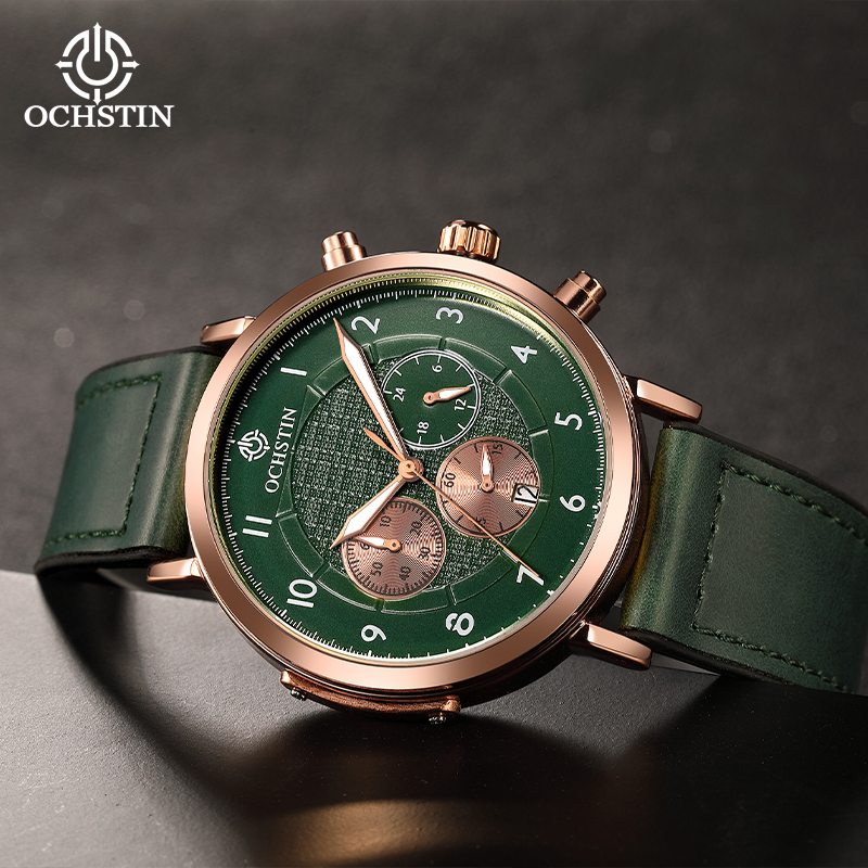 OCHSTIN New Model Magnetic Buc - огляд і ціна Leather Watch Band Men