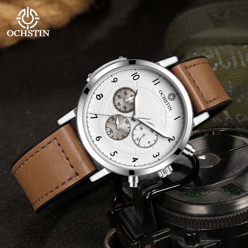 OCHSTIN New Model Magnetic Buc - огляд і ціна Leather Watch Band Men