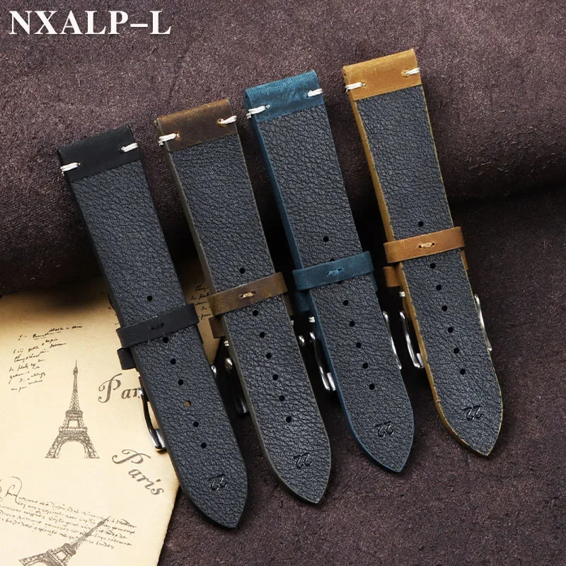 Vintage Oil Wax Leather Watch  - огляд і ціна Nato Strap Nylon