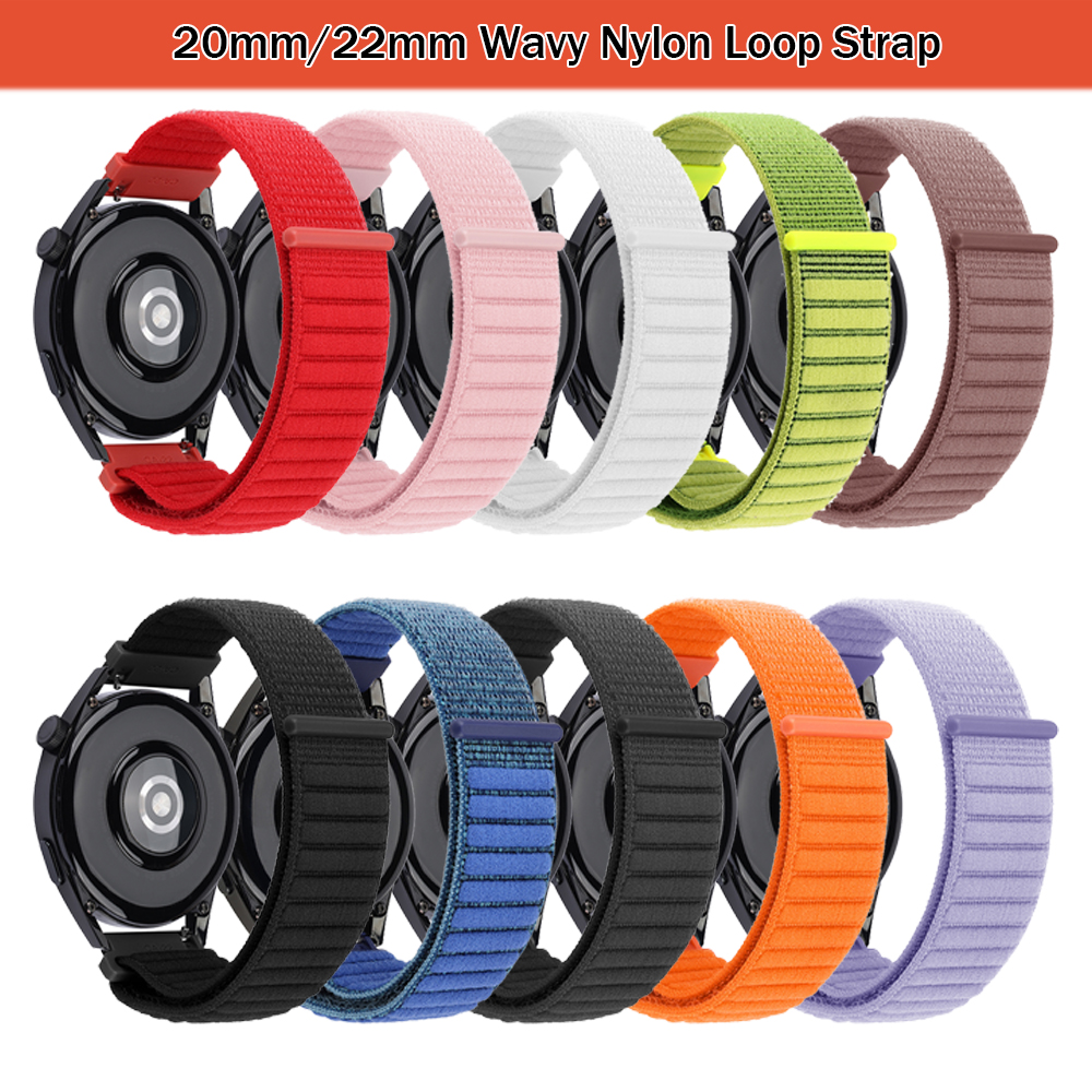 20mm 22mm Nylon Sport Strap Fo - огляд і ціна Sport Loop Velcro