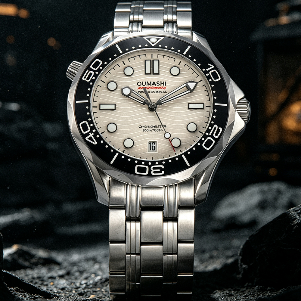 42mm luminous display men's wa - огляд і ціна Stainless Bracelet Diver