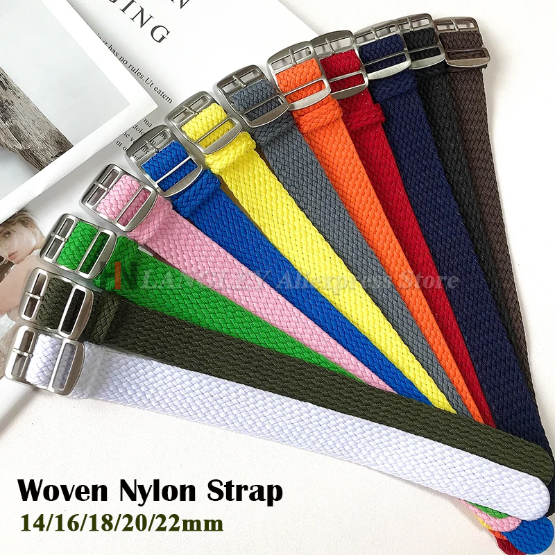 Fabric Woven Nylon Watch Band  - огляд і ціна Perlon Strap Woven