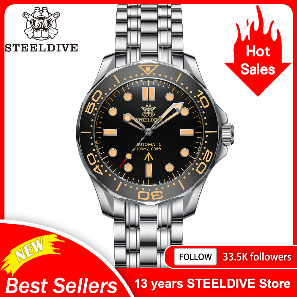 STEELDIVE SD1957 New Strap 42M - огляд і ціна Tropic Strap Vintage