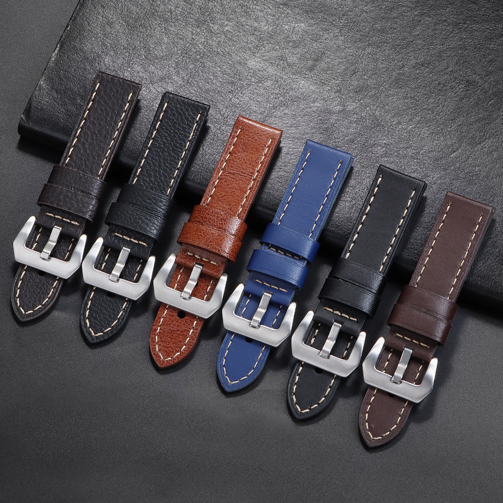 18mm 20mm 22mm 24mm Genuine Le - огляд і ціна Suede Strap Watch