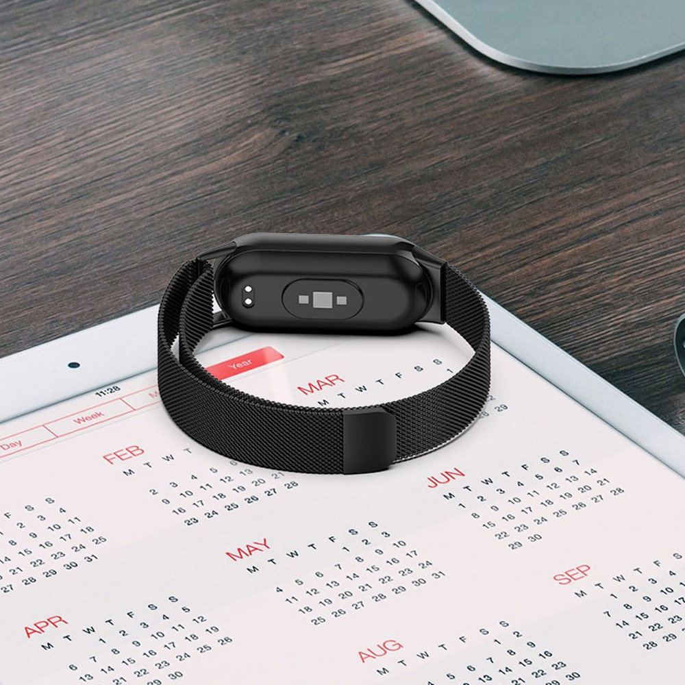 Strap For Xiaomi Mi Band 8 9 a - огляд і ціна Milanese Loop Magnetic