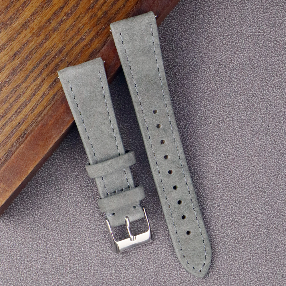 Premium Leather Suede Watch St - огляд і ціна Suede Strap Watch