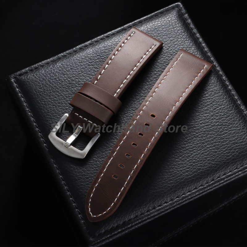 Genuine Leather Watchband 18mm - огляд і ціна Canvas Strap Watch