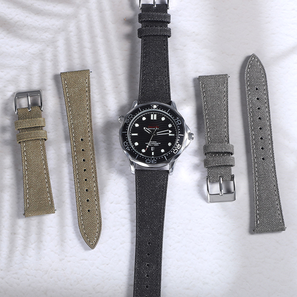 Handcrafted Slim Watch Strap 2 - огляд і ціна Canvas Strap Watch