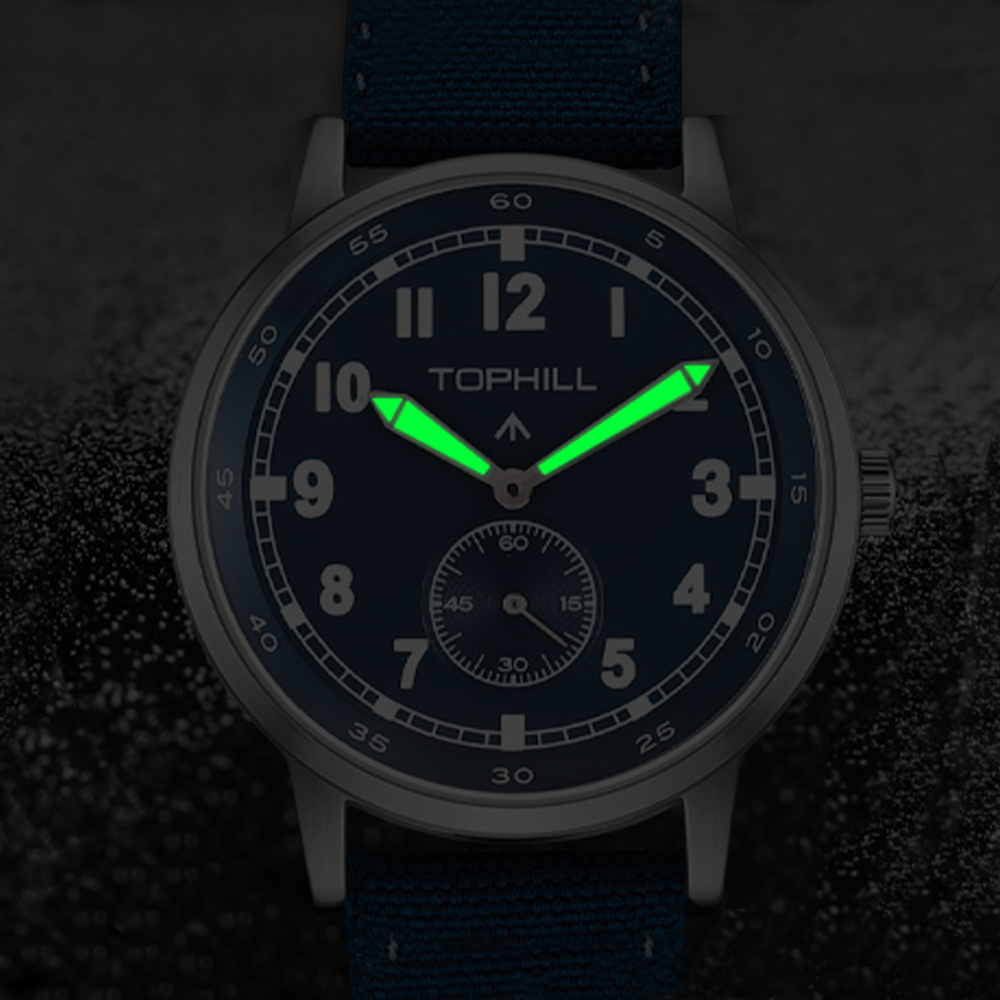 2025 New TOPHILL TW099G 40mm B - огляд і ціна Canvas Strap Watch