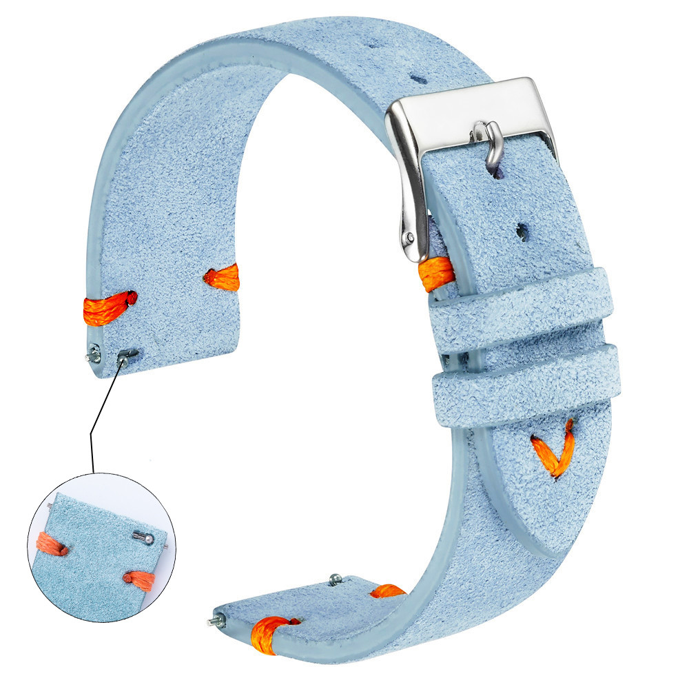 Suede Watch Straps 18mm 20mm H - огляд і ціна Suede Strap Watch