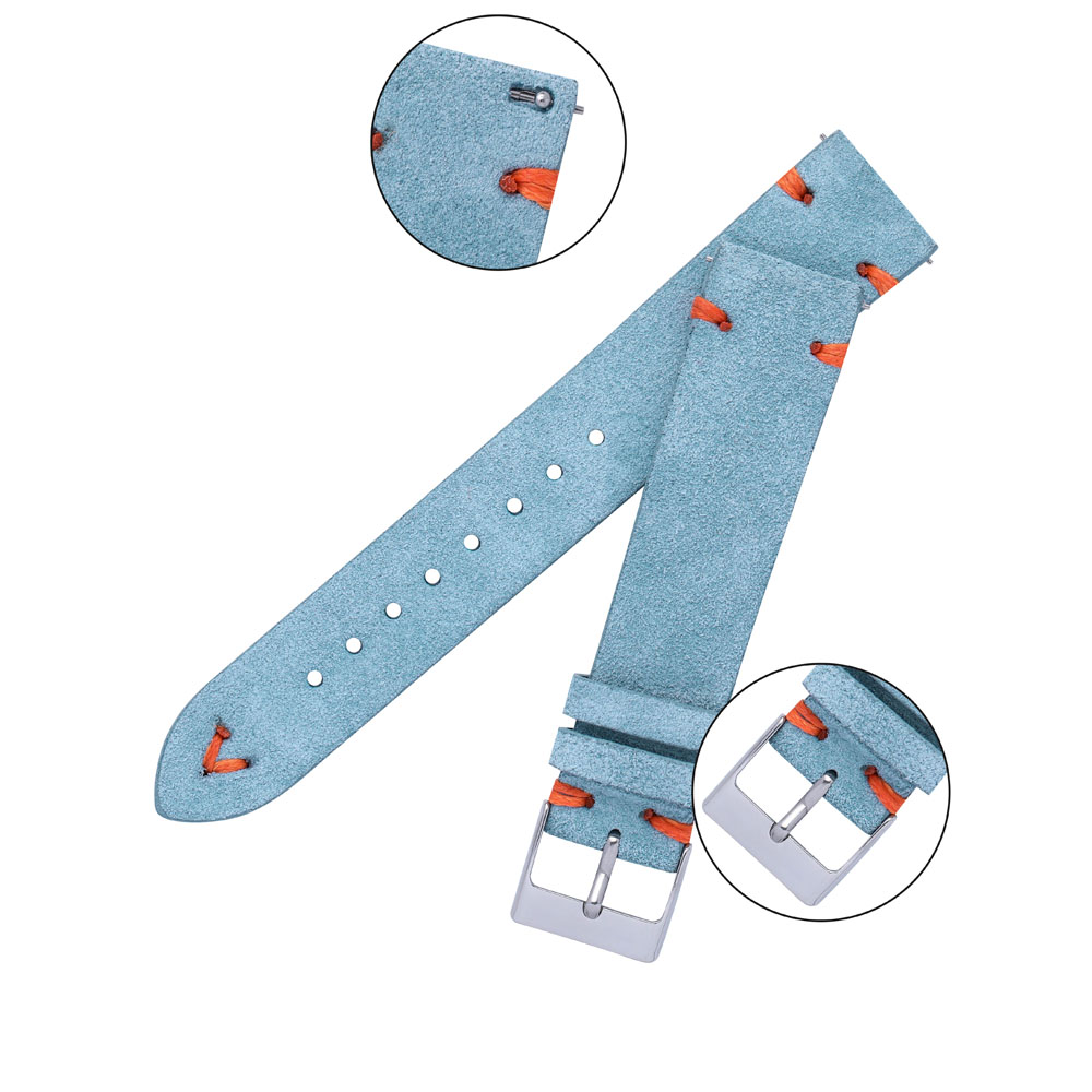 Suede Watch Straps 18mm 20mm H - огляд і ціна Suede Strap Watch