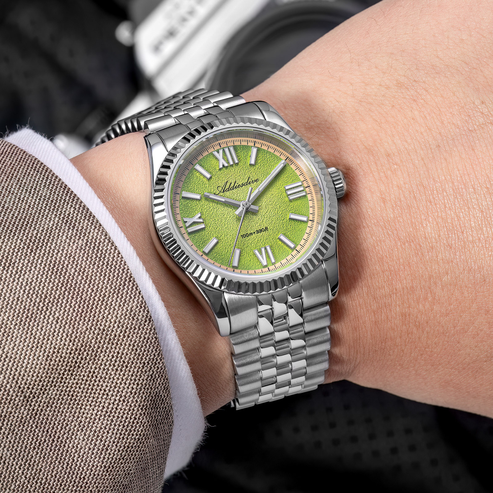 ADDIESDIVE Hight Quality Sapph - огляд і ціна Stainless Bracelet Diver