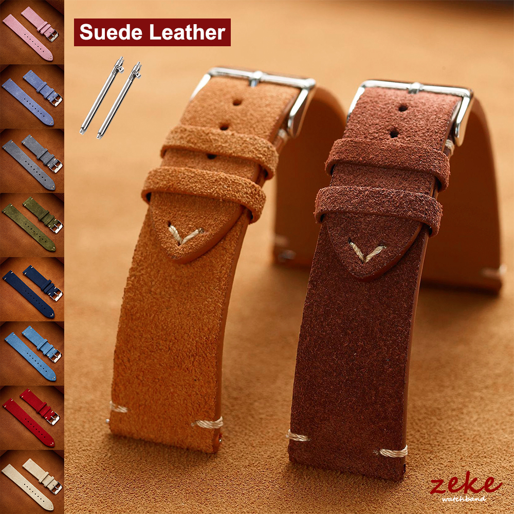 Brown Genuine Leather Watch Ba - огляд і ціна Suede Strap Watch