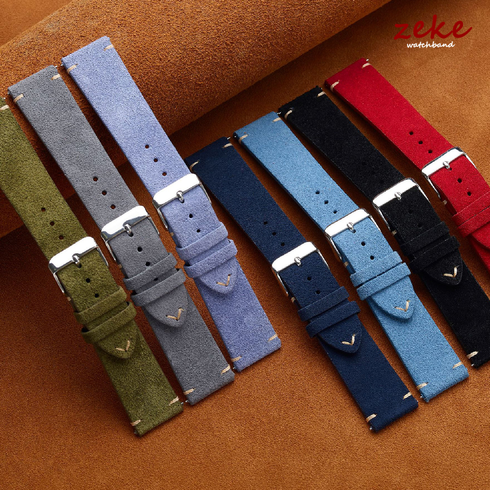 Brown Genuine Leather Watch Ba - огляд і ціна Suede Strap Watch