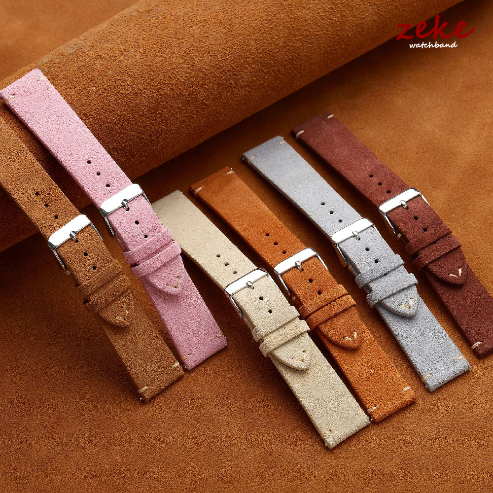 Brown Genuine Leather Watch Ba - огляд і ціна Suede Strap Watch