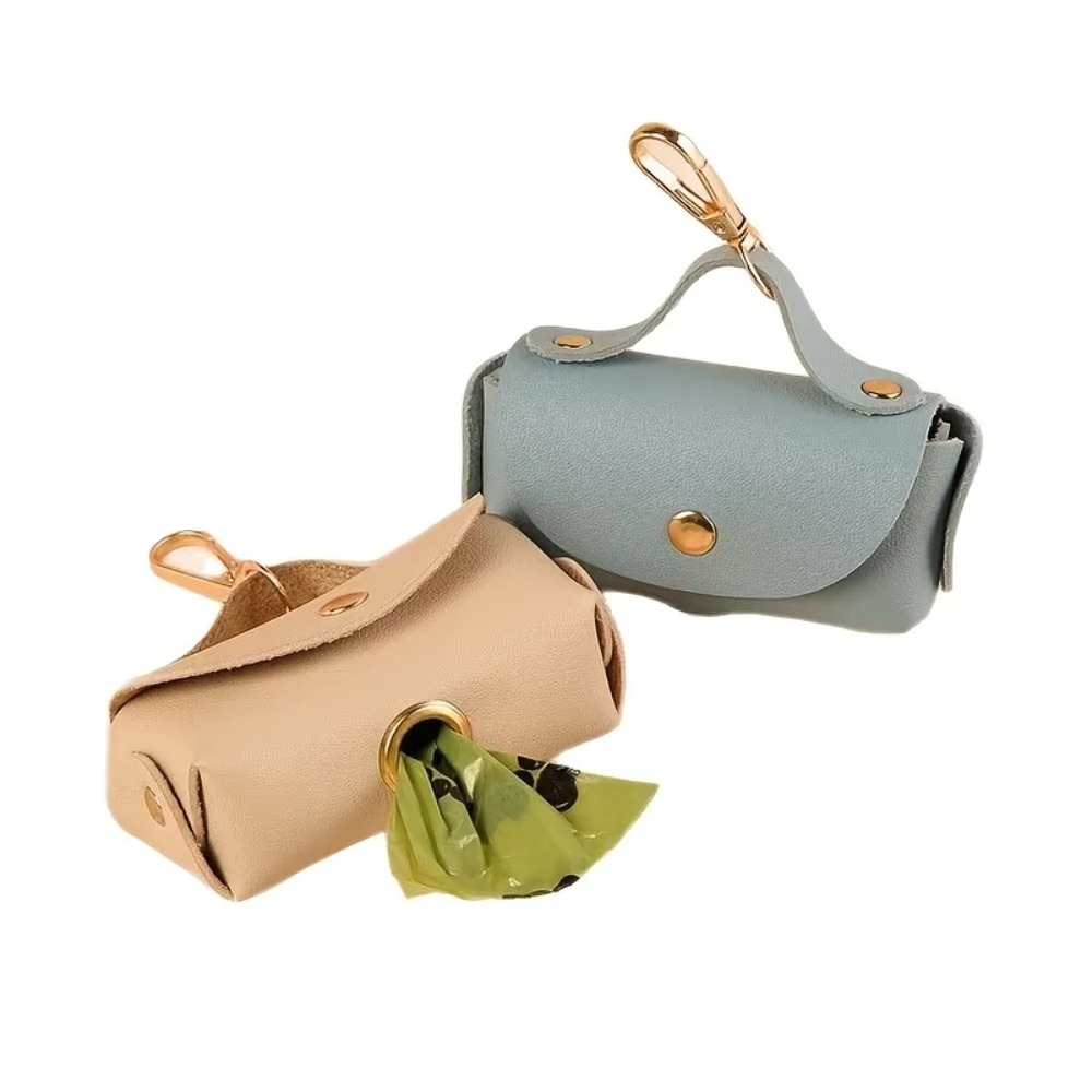 Elegant Leather Dog Poop Bag C - огляд і ціна Leather Strap Quick Release