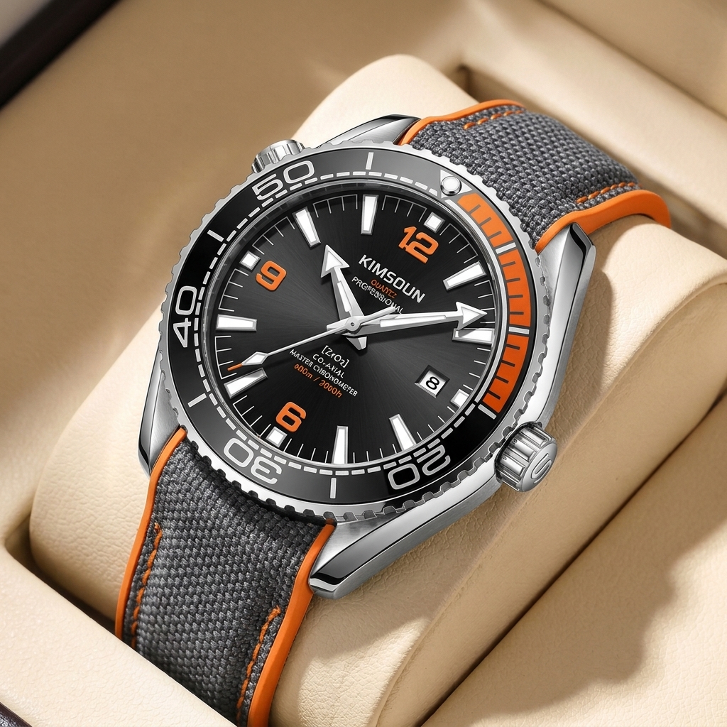 1 piece sporty men's watch wit - огляд і ціна Canvas Strap Watch