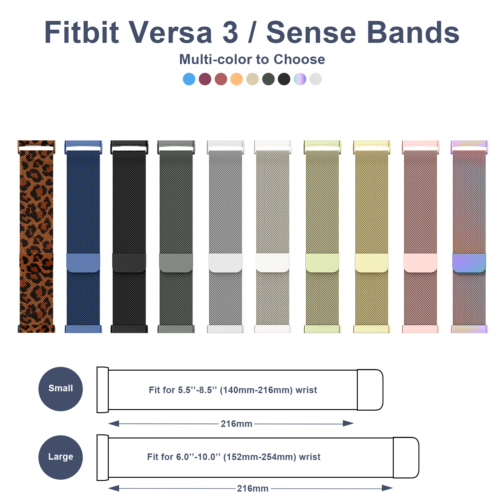 Mental Magnetic Strap for Fitb - огляд і ціна Milanese Loop Magnetic