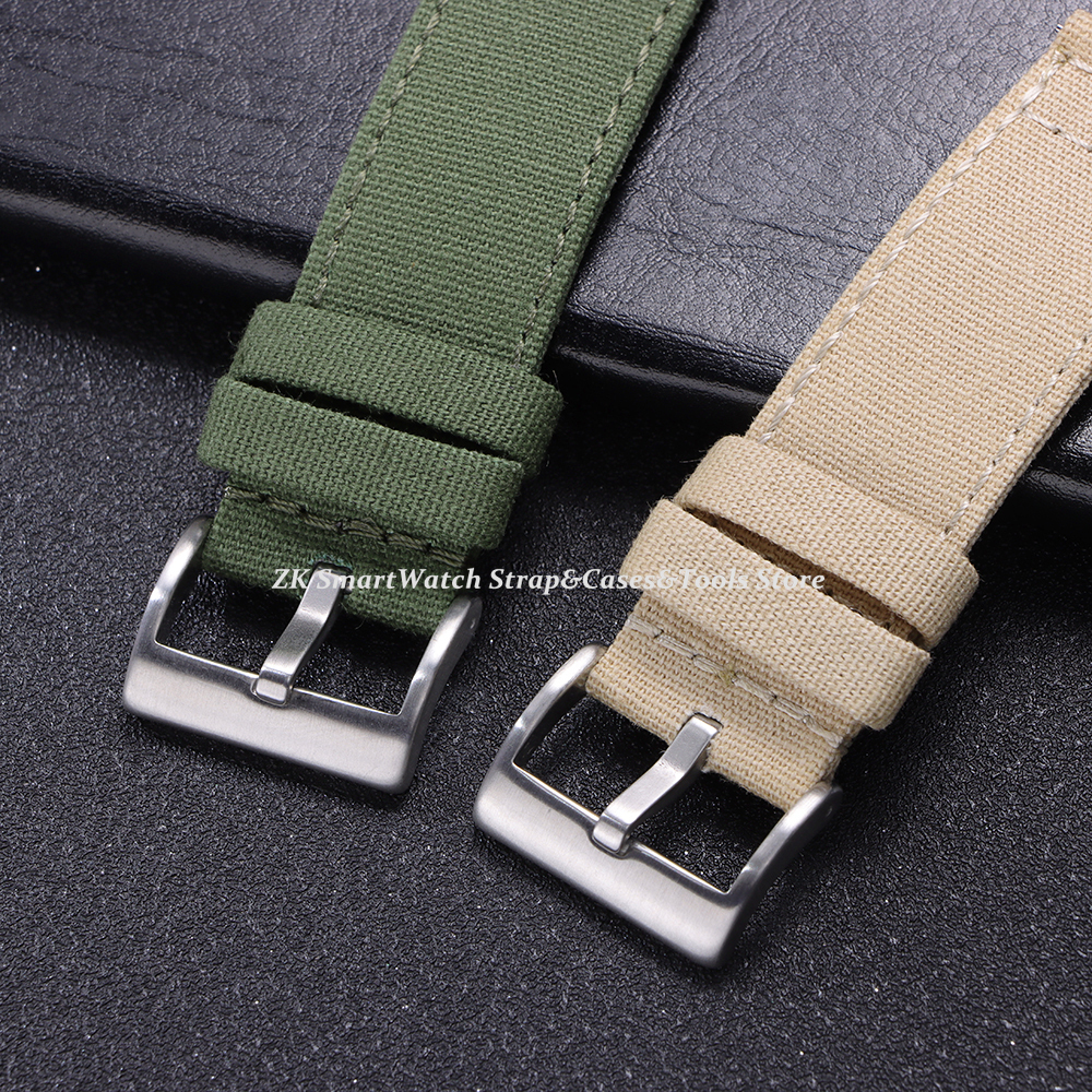 Nylon Watch Strap 20mm 22mm fo - огляд і ціна Canvas Strap Watch