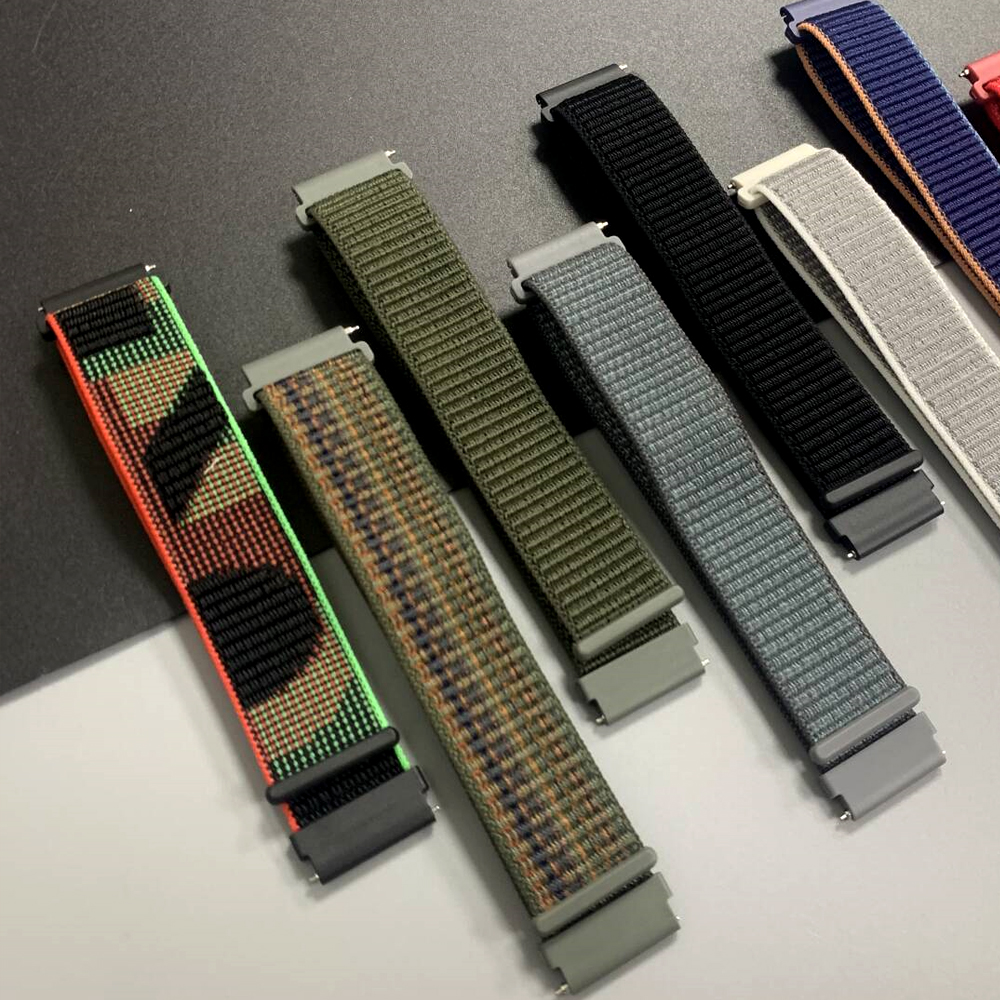 2Pcs 22mm Nylon Sport Strap Fo - огляд і ціна Sport Loop Velcro