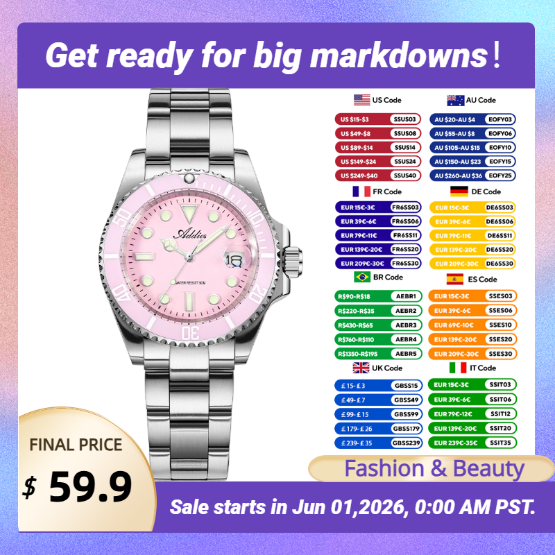 Addies New Women Watches Luxur - огляд і ціна Butterfly Clasp Deployant