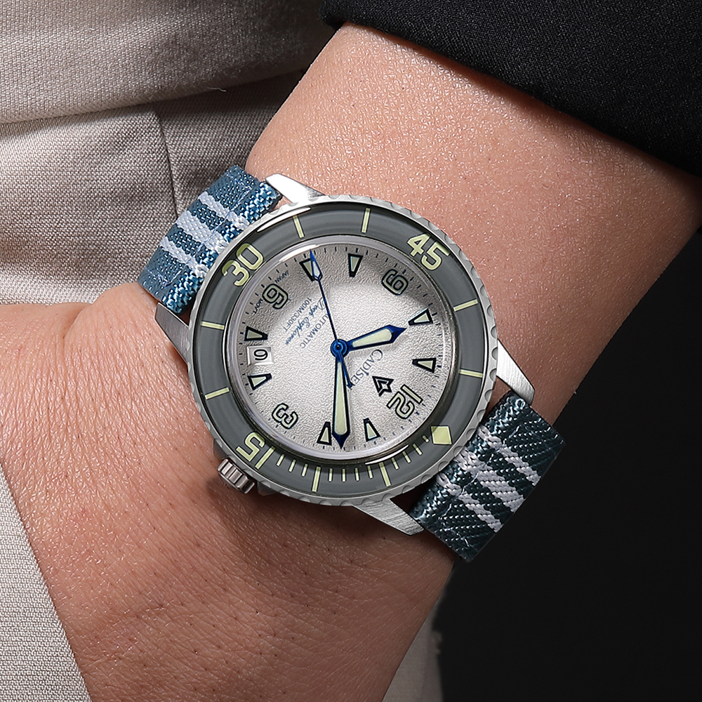 CADISEN Deep Explorer MIYOTA 8 - огляд і ціна Canvas Strap Watch