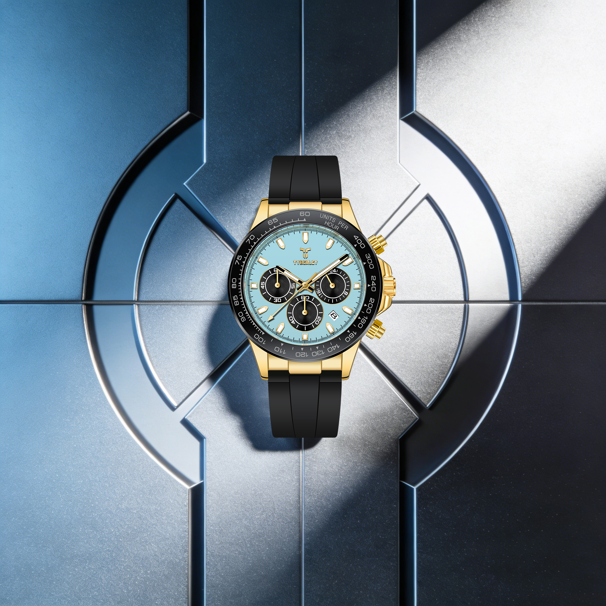 TYBERLEY Sophisticated Eleganc - огляд і ціна Rubber Strap Diver