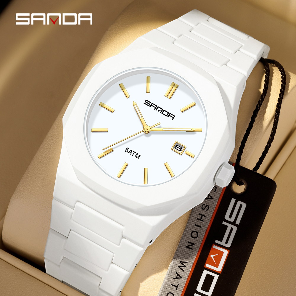 2025 SANDA Fashion Men's and W - огляд і ціна Rubber Strap Diver
