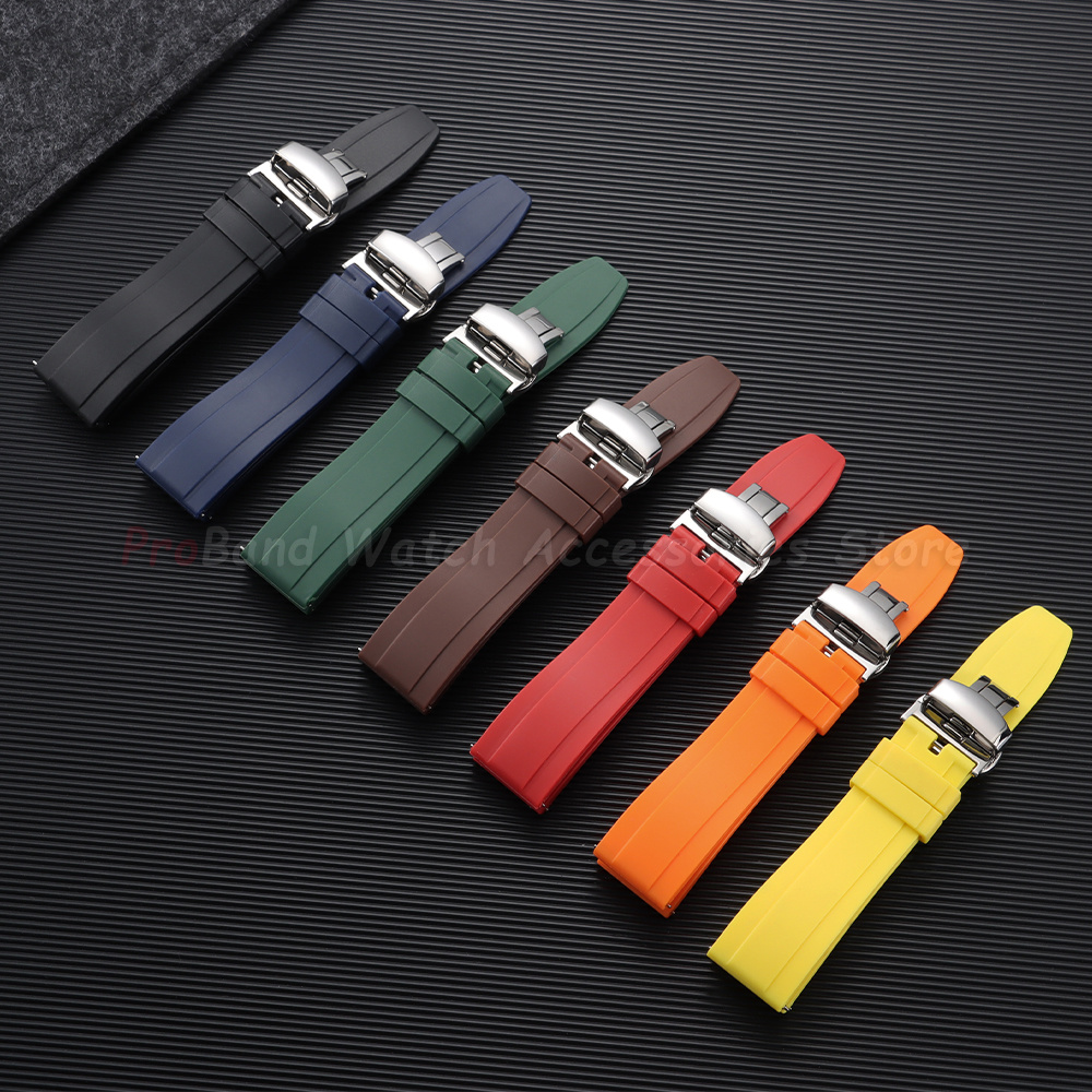 Silicone Straps 18mm 20mm 22mm - огляд і ціна Leather Strap Quick Release