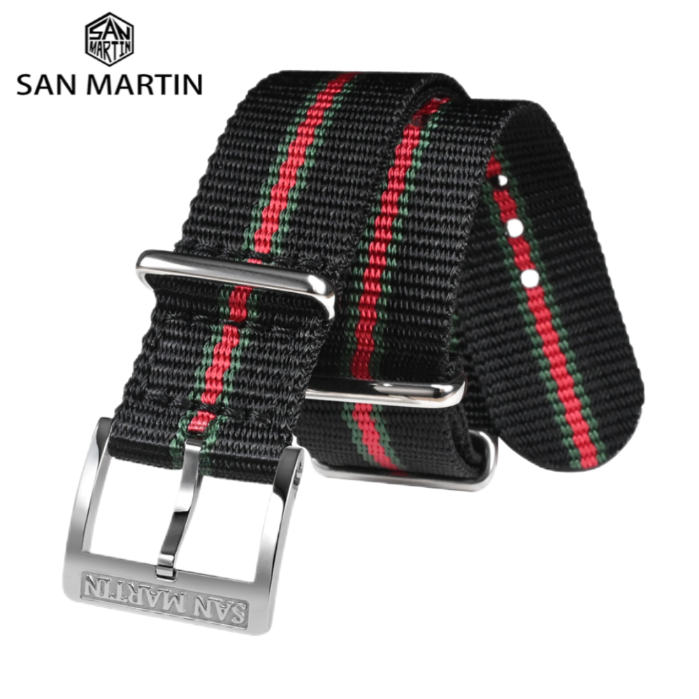 San Martin 20mm Rugged Woven F - огляд і ціна Tropic Strap Vintage