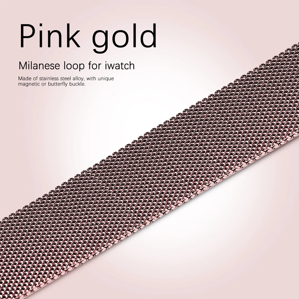 Milanese Loop for apple watch  - огляд і ціна Milanese Loop Magnetic