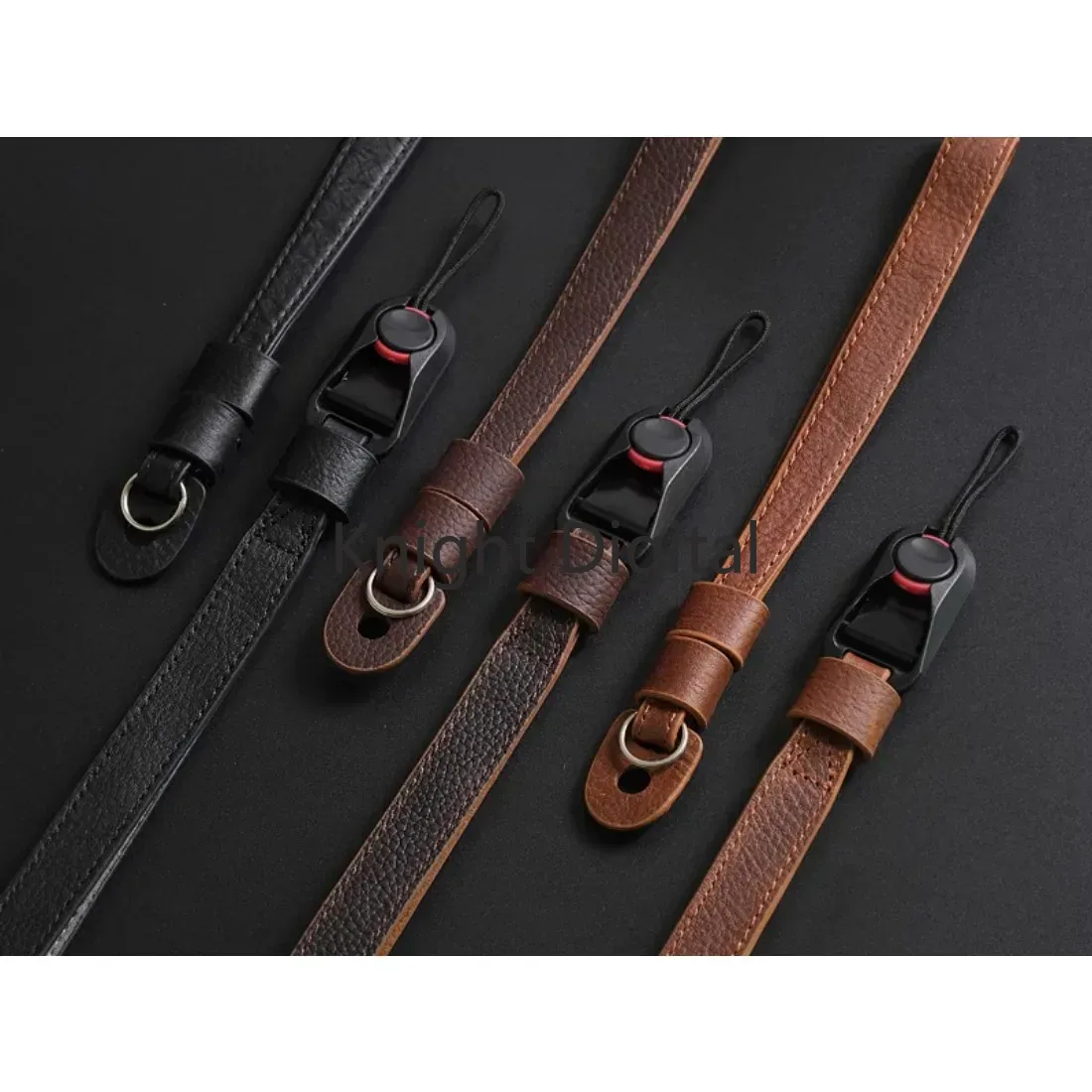 Genuine Leather Camera Wrist S - огляд і ціна Leather Strap Quick Release